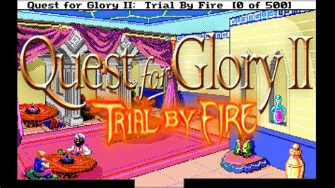 Quest for Glory II: Trial by Fire - En episk äventyrsberättelse med humor och romans!