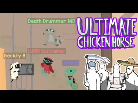 Ultimate Chicken Horse: En Rasande Hybridd av Platforming och Spårakning!